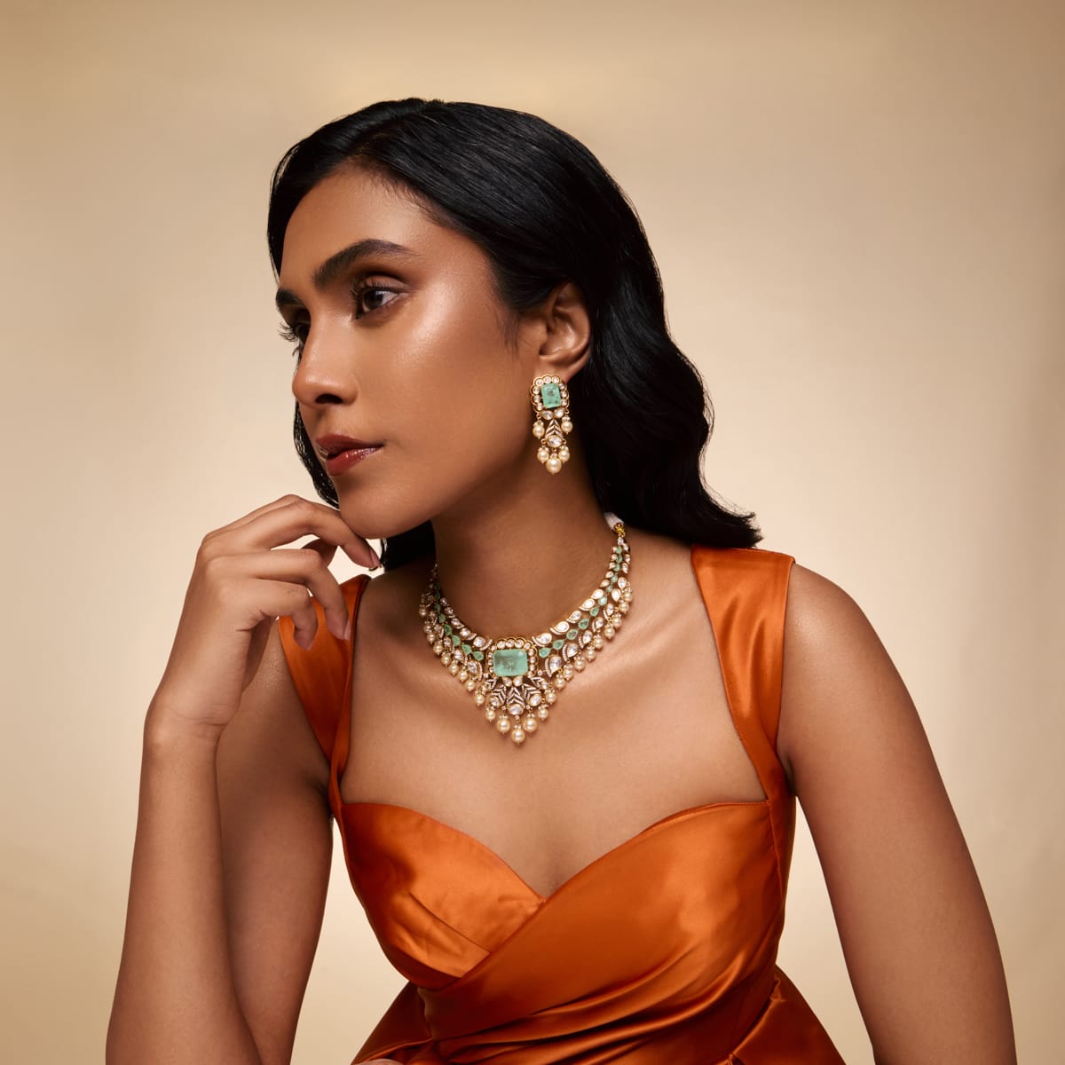 Kundan Necklace Kundan Necklace 197844