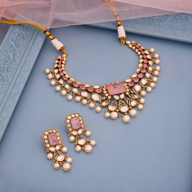Kundan Necklace Kundan Necklace 197844