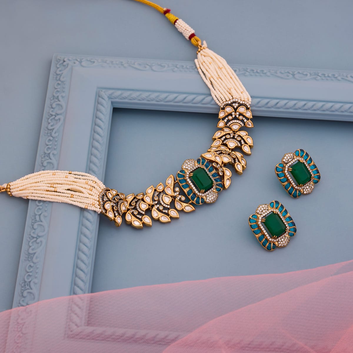 Kundan Necklace Kundan Necklace 197868