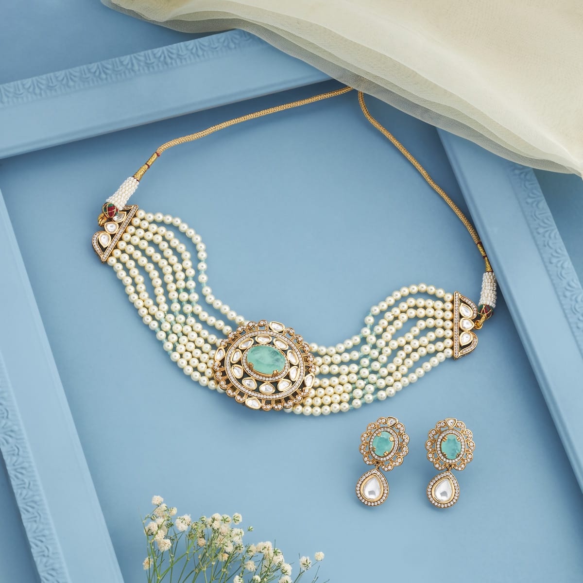 Kundan Necklace Kundan Necklace 198797