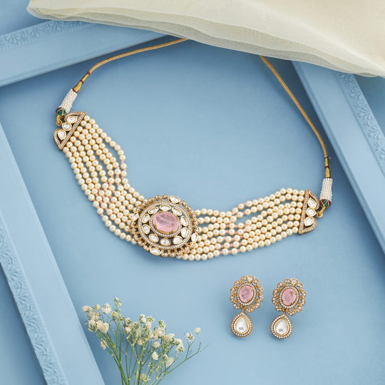 Kundan Necklace Kundan Necklace 198797