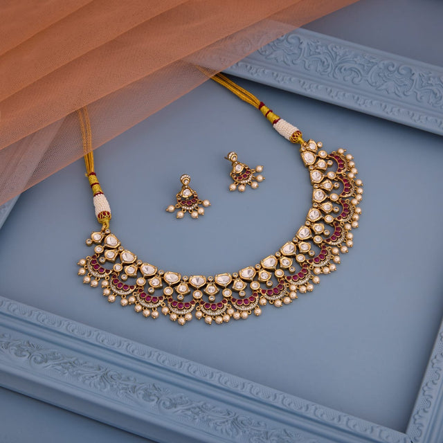 Kundan Necklace Kundan Necklace 199639