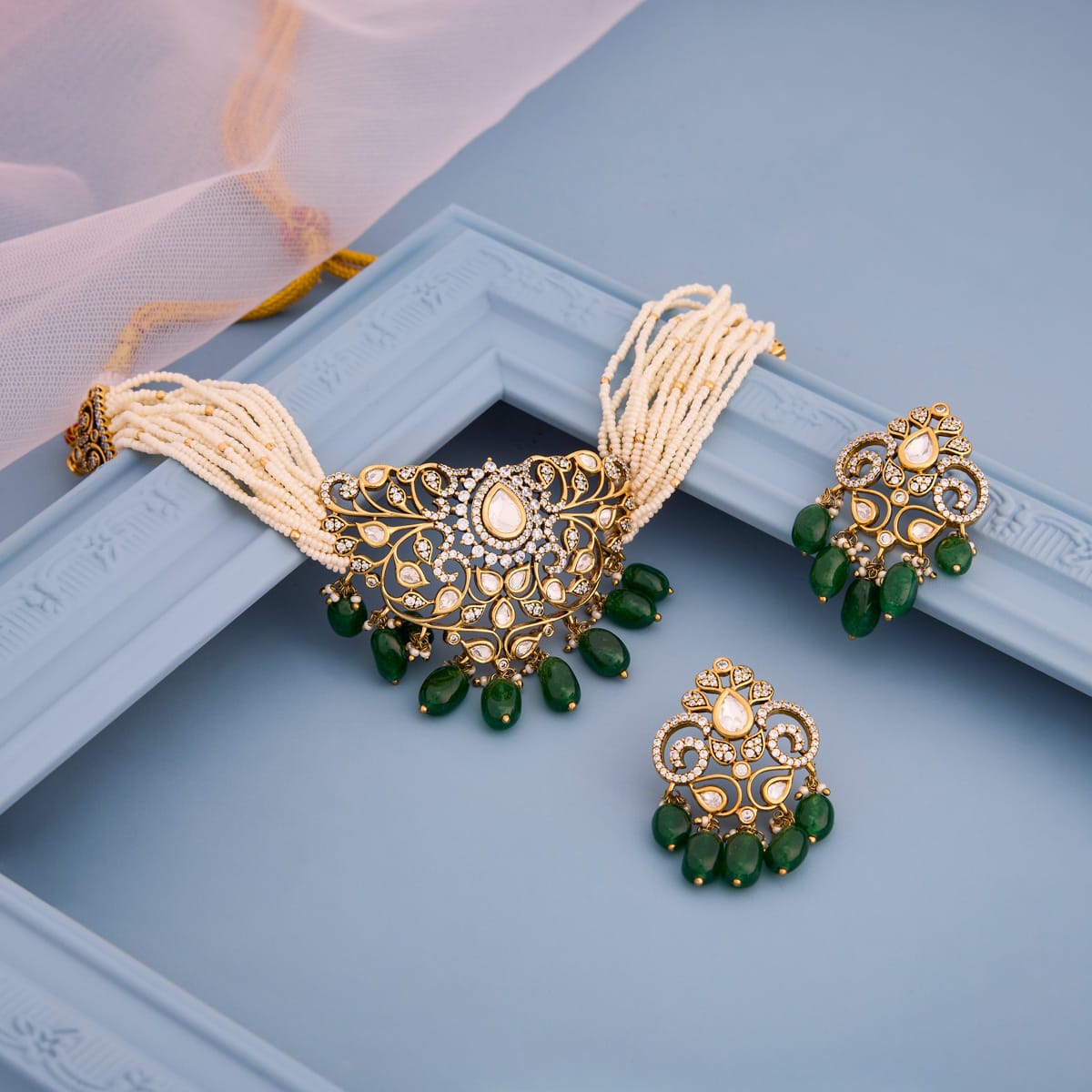Kundan Necklace Kundan Necklace 199640
