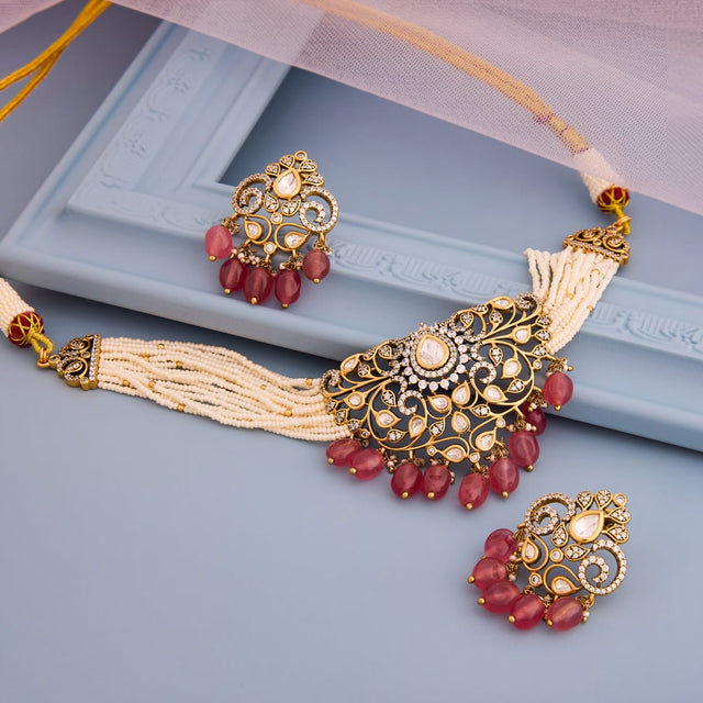 Kundan Necklace Kundan Necklace 199640