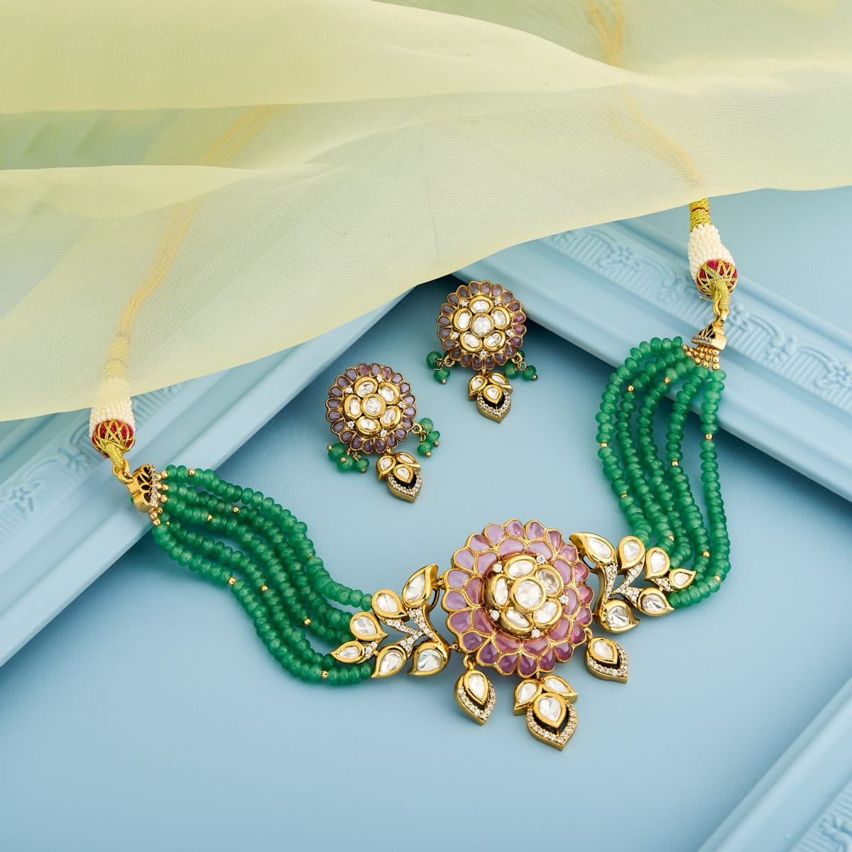 Kundan Necklace Kundan Necklace 199641