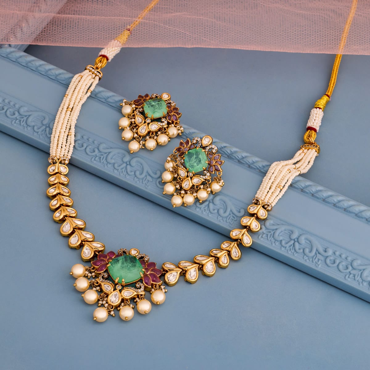 Kundan Necklace Kundan Necklace 199647