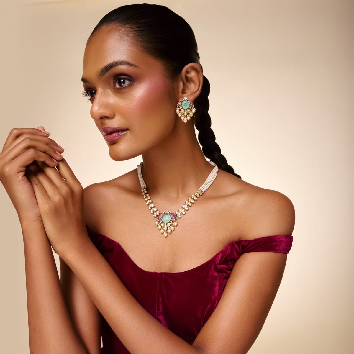 Kundan Necklace Kundan Necklace 199647