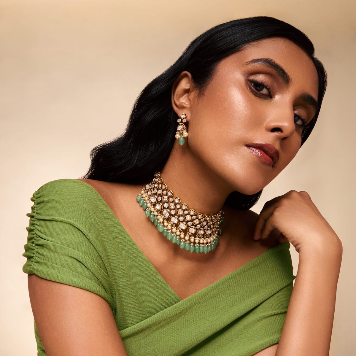 Kundan Necklace Kundan Necklace 199650