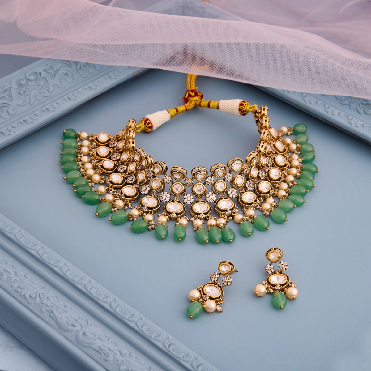 Kundan Necklace Kundan Necklace 199650