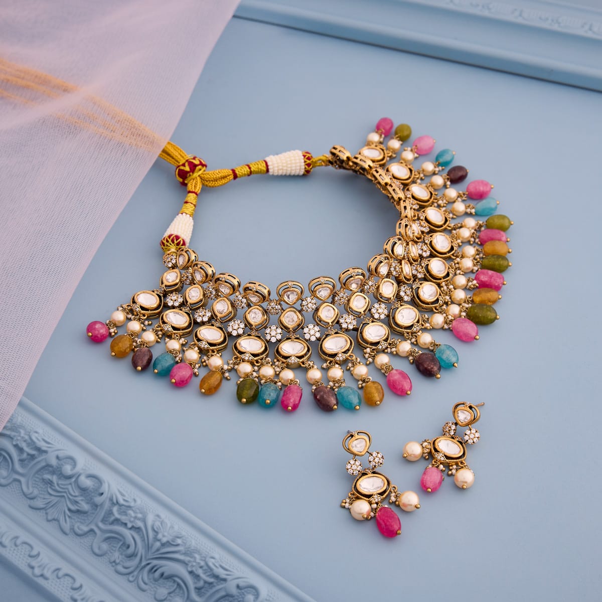 Kundan Necklace Kundan Necklace 199650