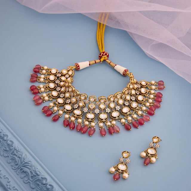 Kundan Necklace Kundan Necklace 199650