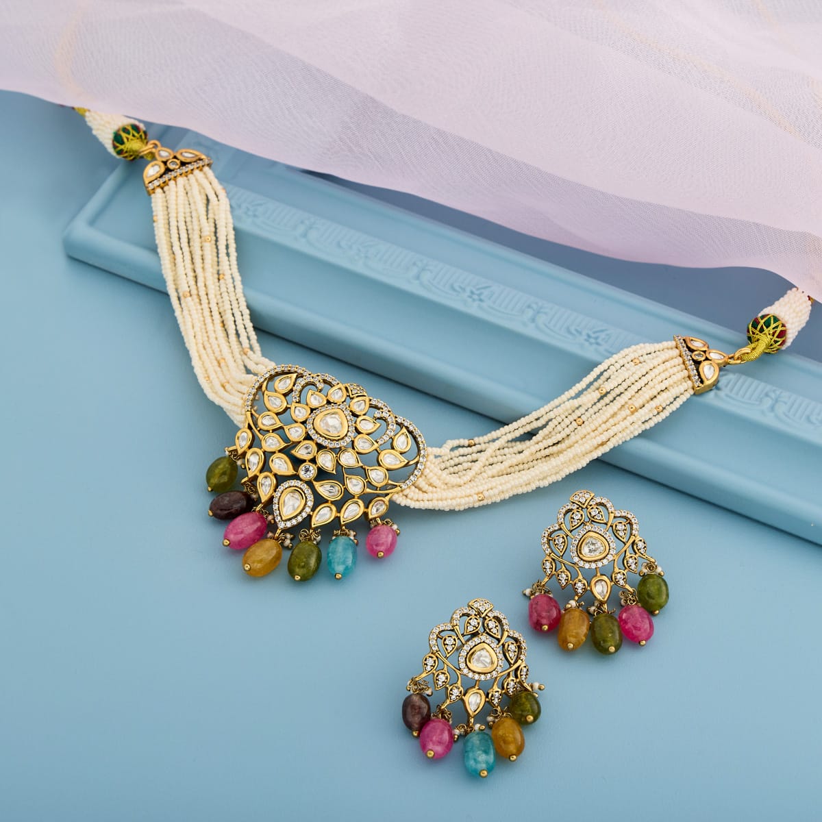 Kundan Necklace Kundan Necklace 199651