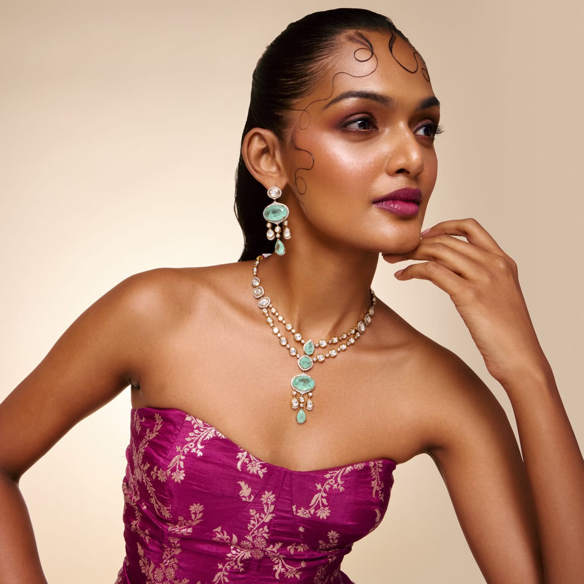 Kundan Necklace Kundan Necklace 199652