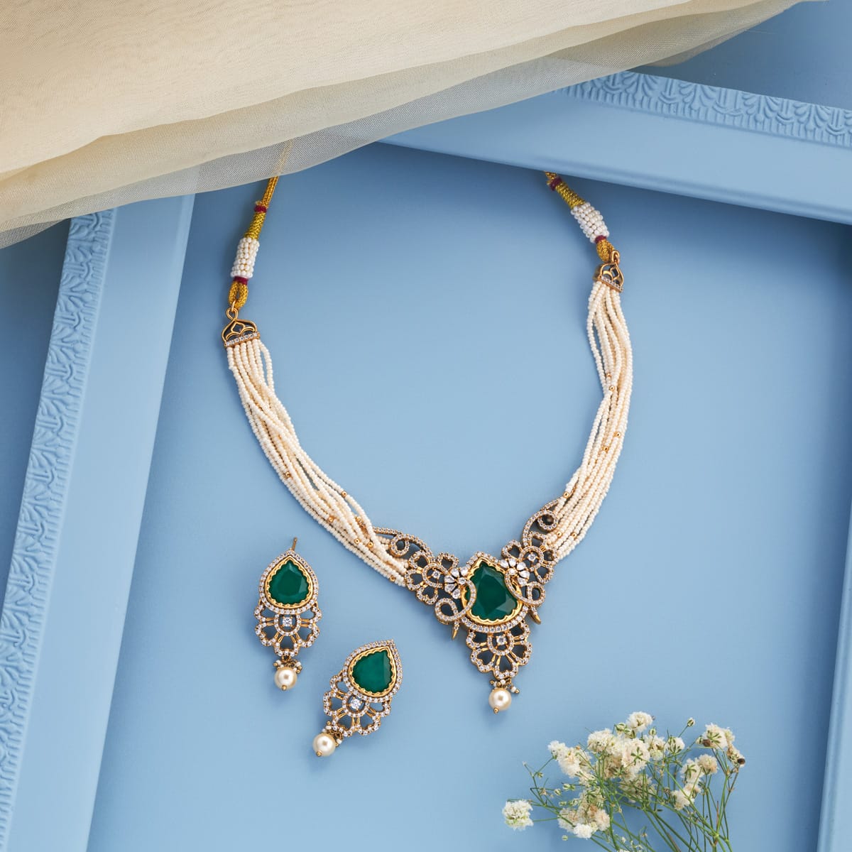 Kundan Necklace Kundan Necklace 201459