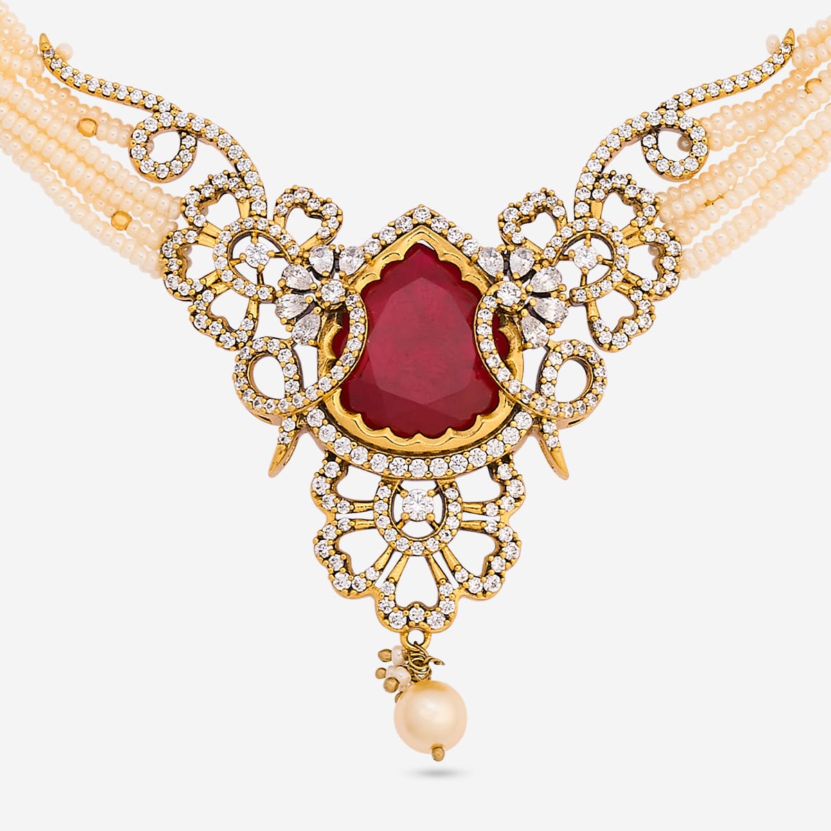 Kundan Necklace Kundan Necklace 201459