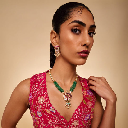 Kundan Necklace Kundan Necklace 202665