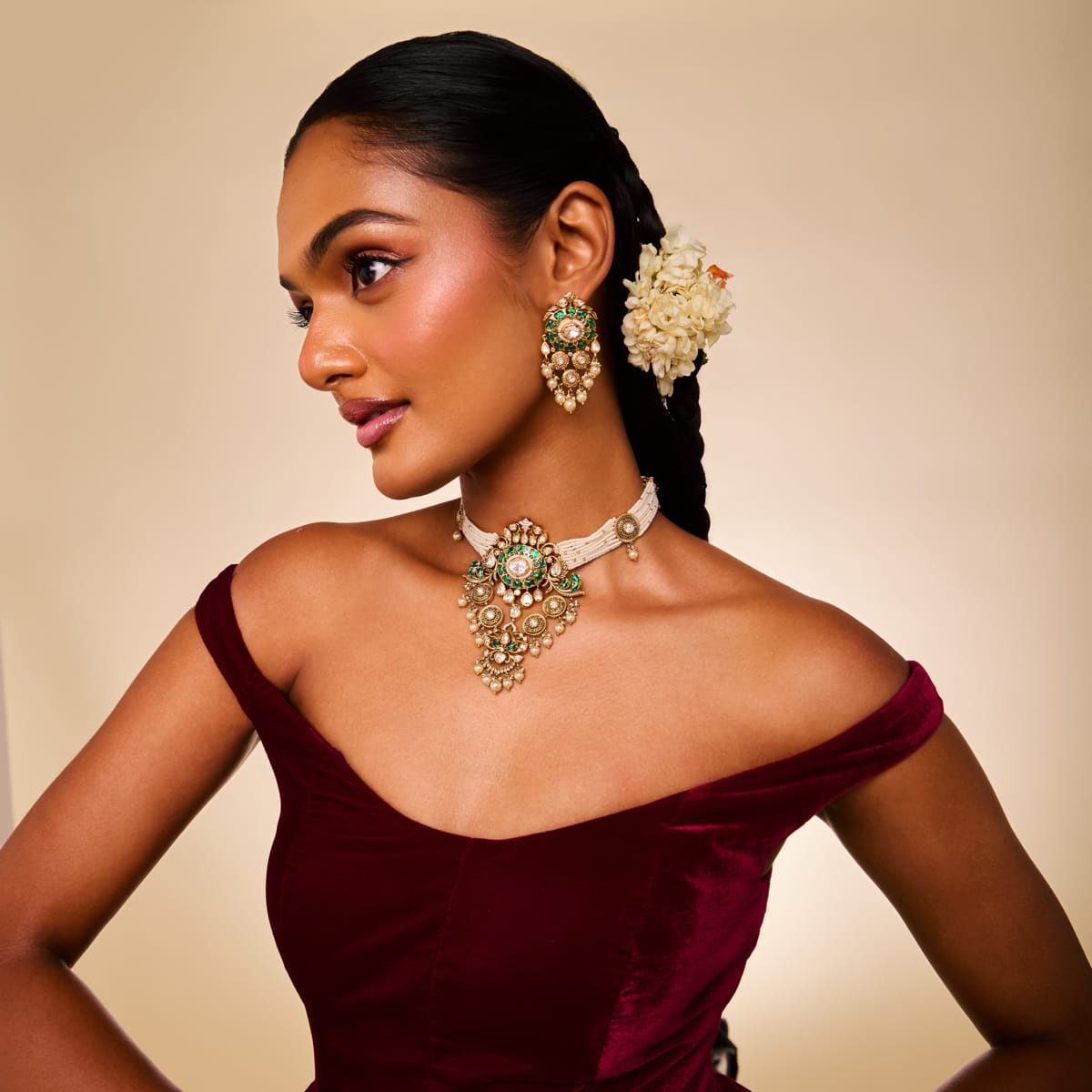 Kundan Necklace Kundan Necklace 202677