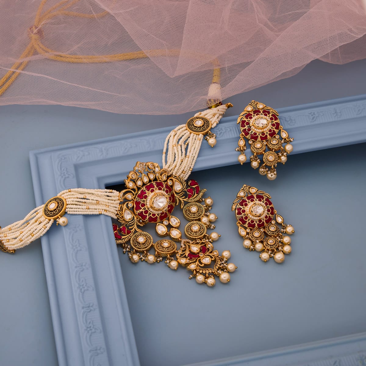 Kundan Necklace Kundan Necklace 202677
