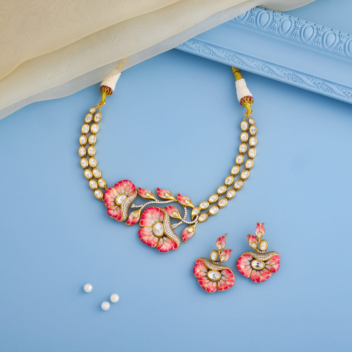 Kundan Necklace Kundan Necklace 202679