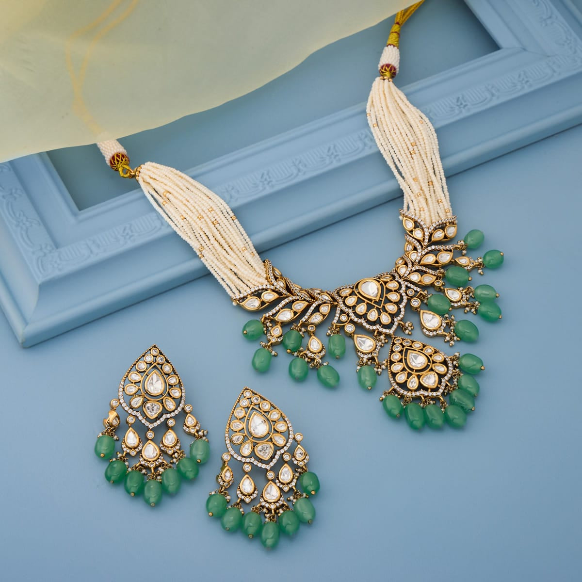 Kundan Necklace Kundan Necklace 202681
