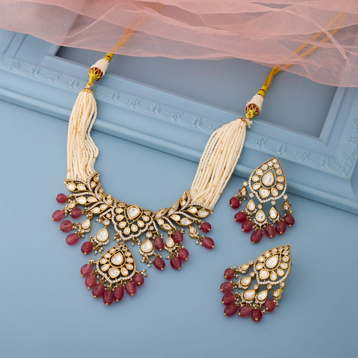 Kundan Necklace Kundan Necklace 202681