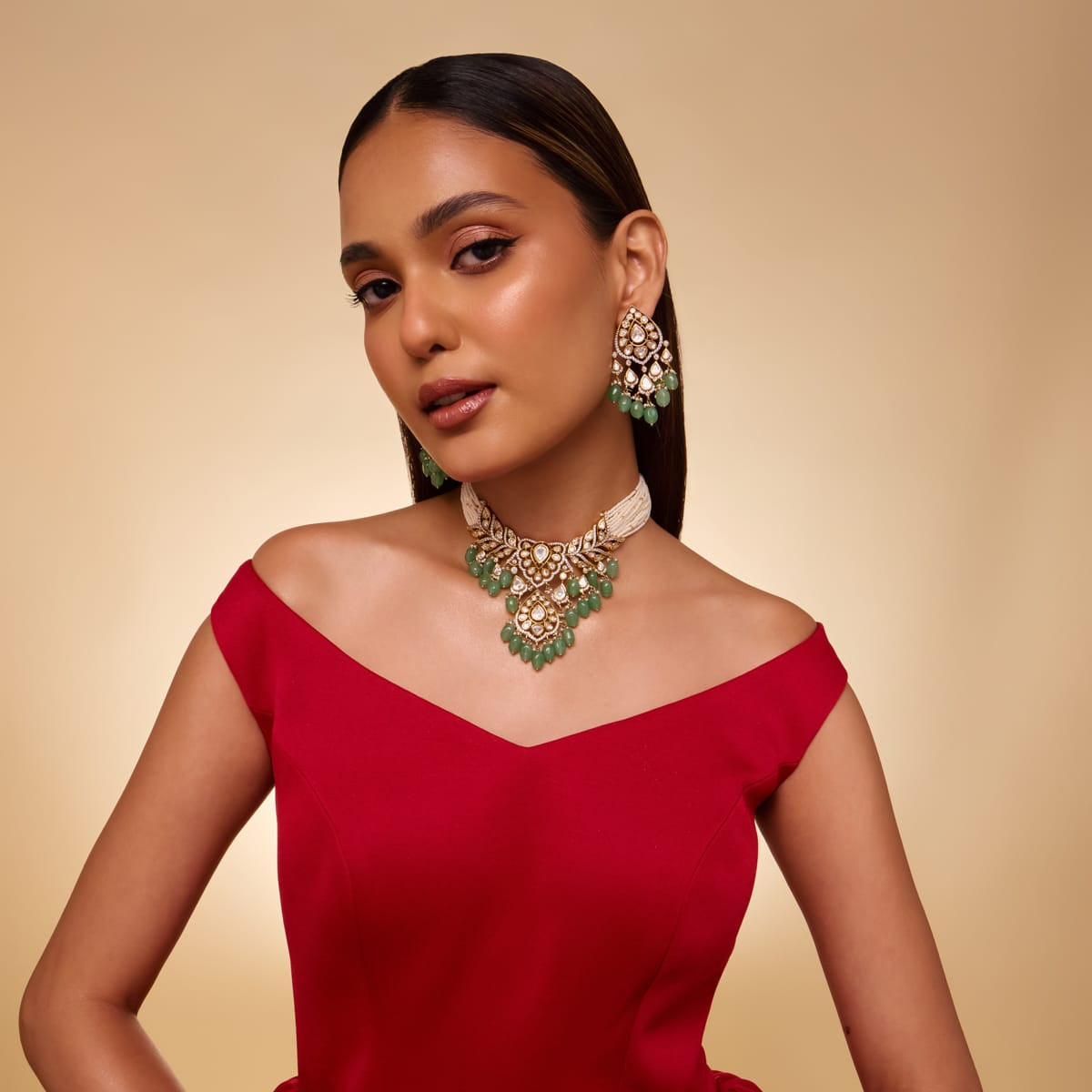 Kundan Necklace Kundan Necklace 202681