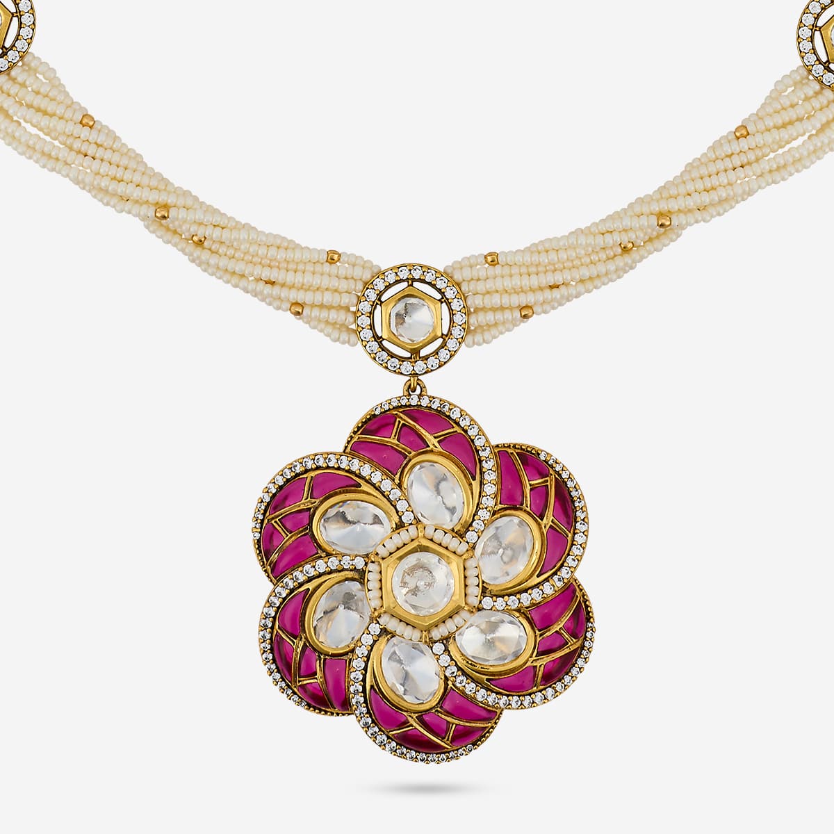 Kundan Necklace Kundan Necklace 202683