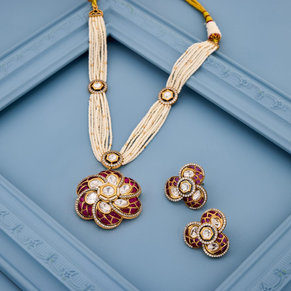 Kundan Necklace Kundan Necklace 202683