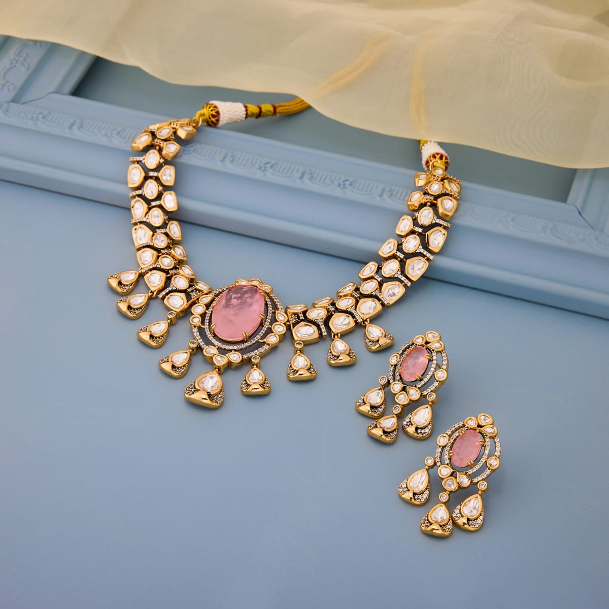 Kundan Necklace Kundan Necklace 202686