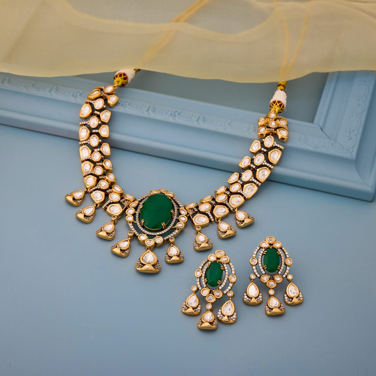 Kundan Necklace Kundan Necklace 202686