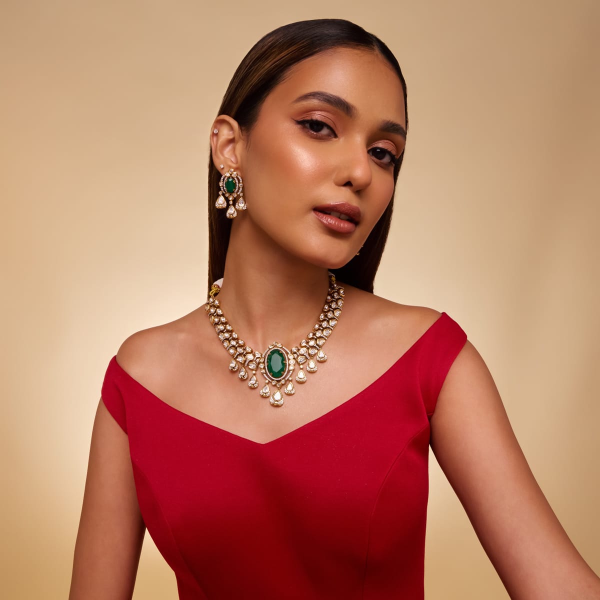 Kundan Necklace Kundan Necklace 202686