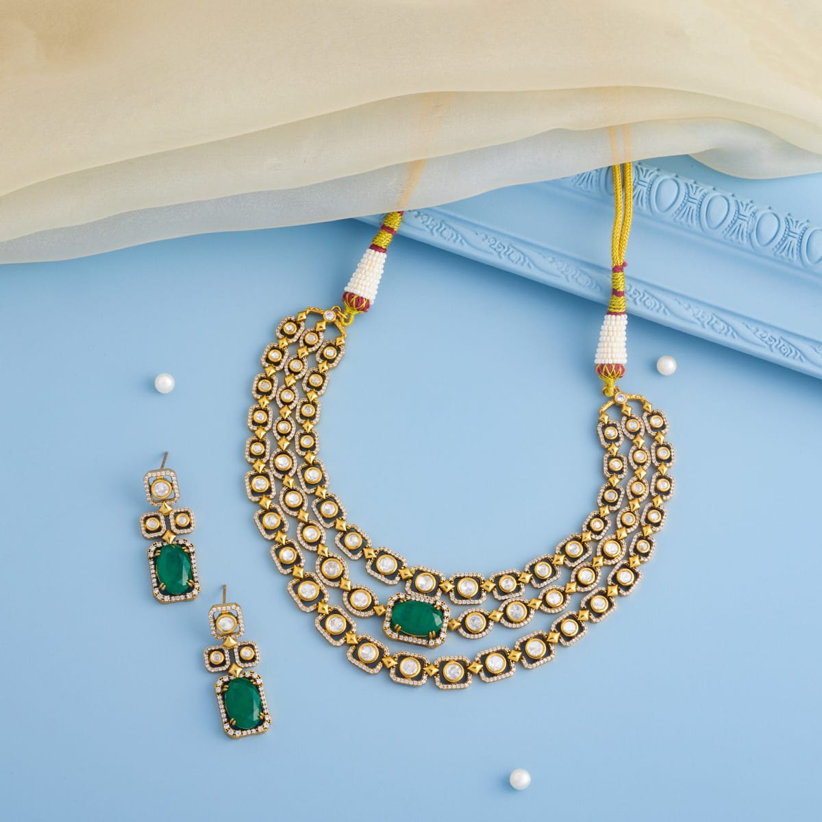 Kundan Necklace Kundan Necklace 202688