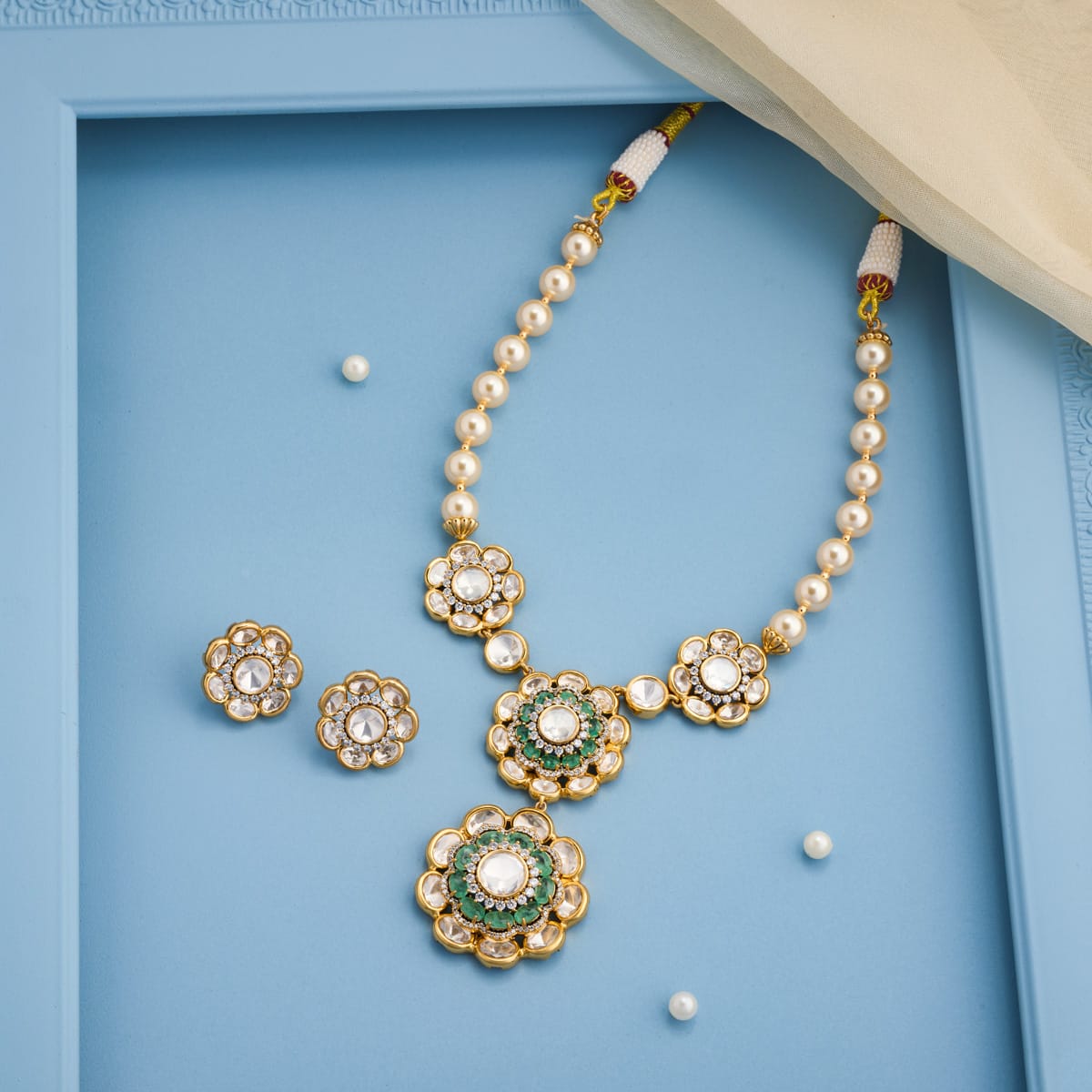 Kundan Necklace Kundan Necklace 202694