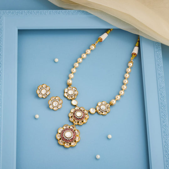 Kundan Necklace Kundan Necklace 202694