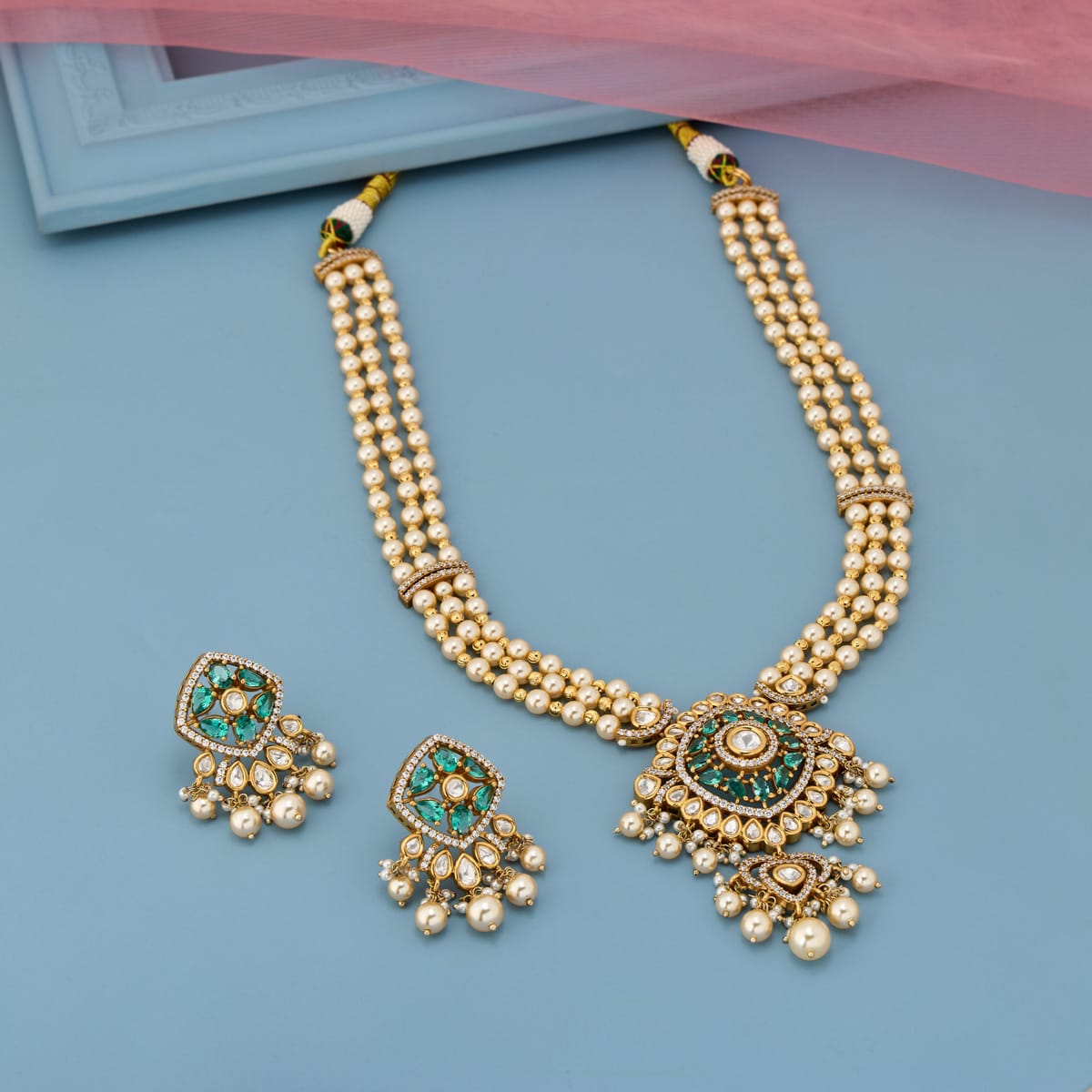 Kundan Necklace Kundan Necklace 204617
