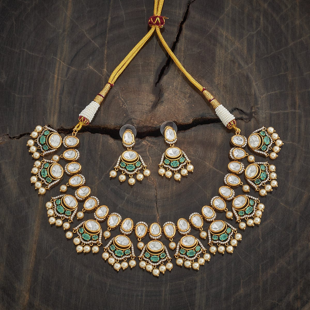 Kundan Necklace Kundan Necklace 181131