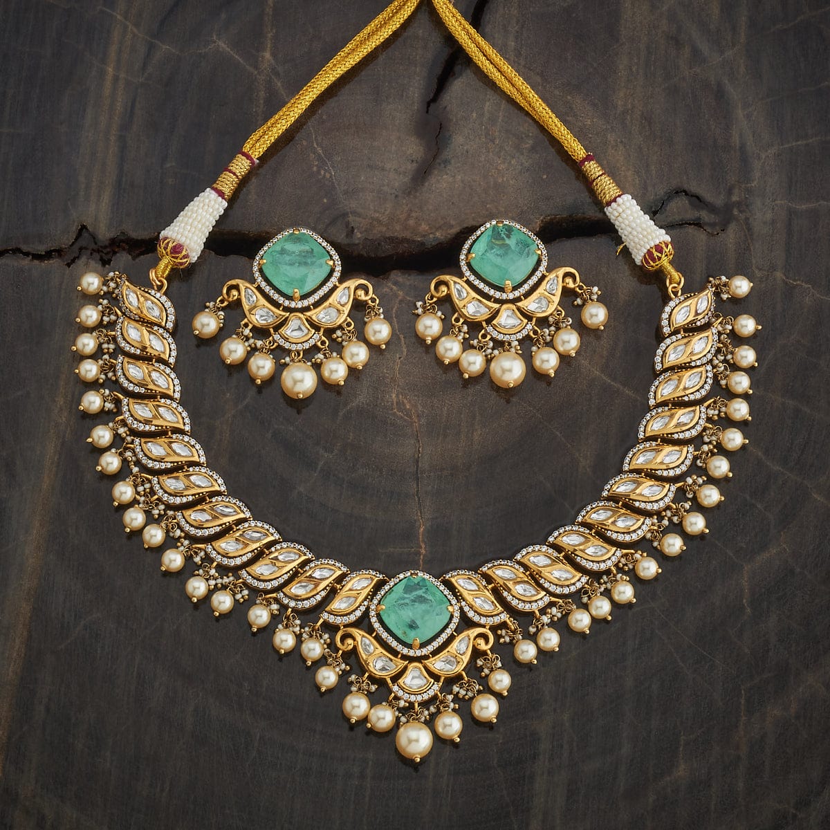 Kundan Necklace Kundan Necklace 182309