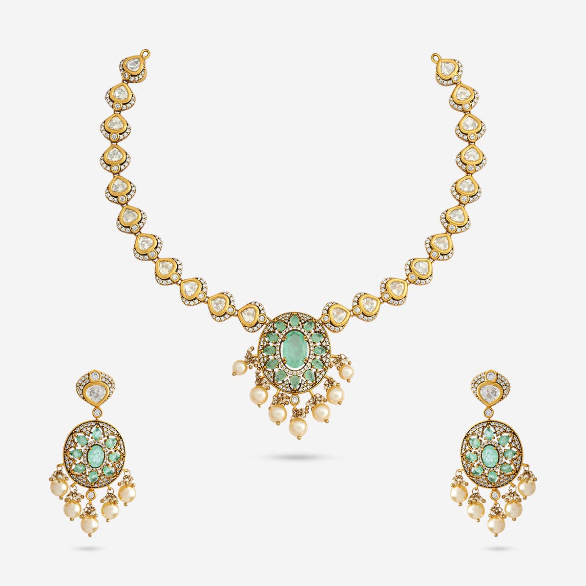 Kundan Necklace Kundan Necklace 184836
