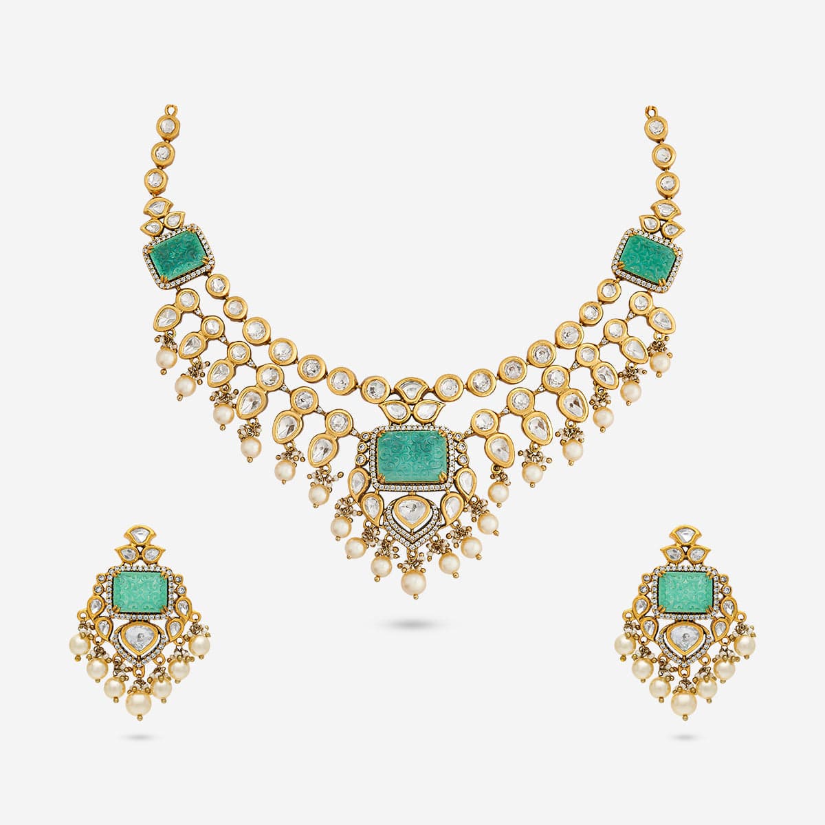 Kundan Necklace Kundan Necklace 191726