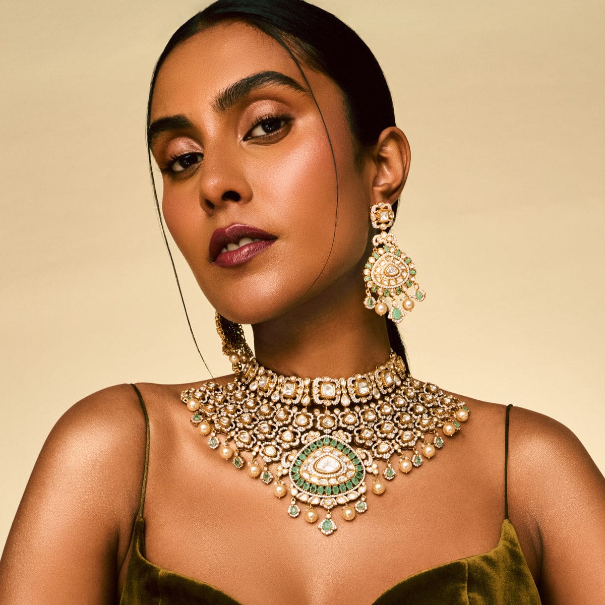 Kundan Necklace Kundan Necklace 193726