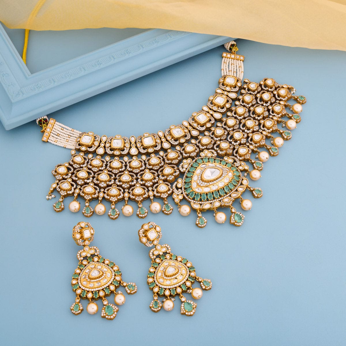 Kundan Necklace Kundan Necklace 193726