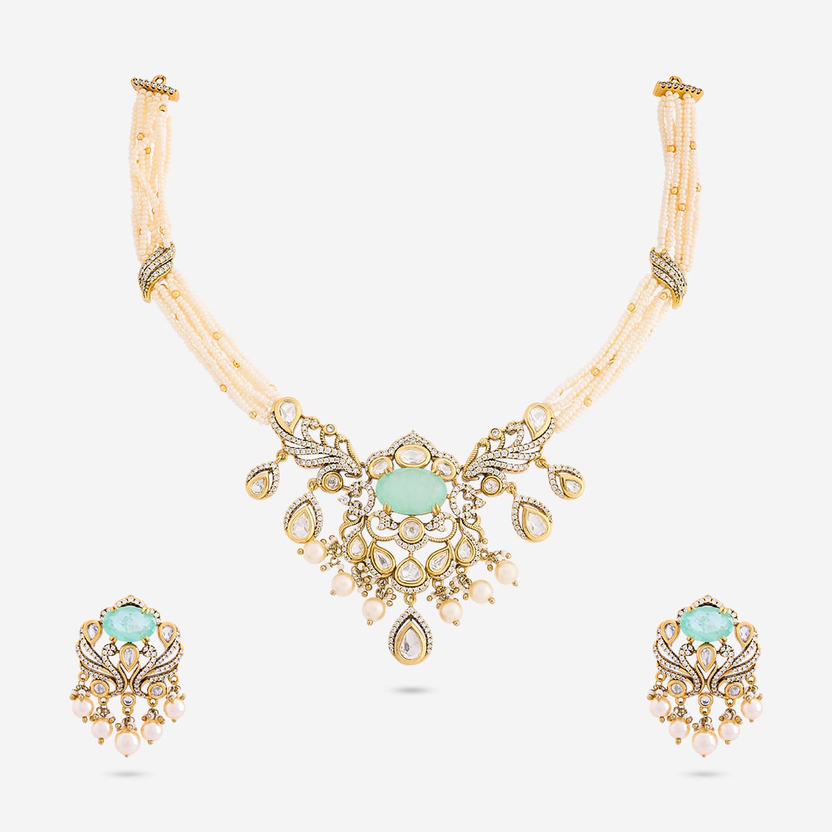 Kundan Necklace Kundan Necklace 196762