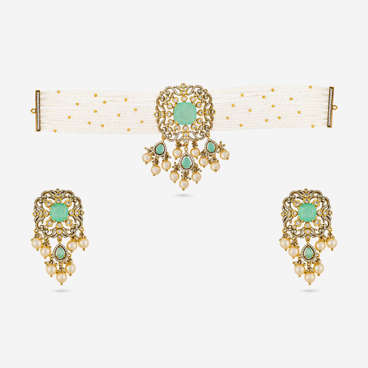 Kundan Necklace Kundan Necklace 196764