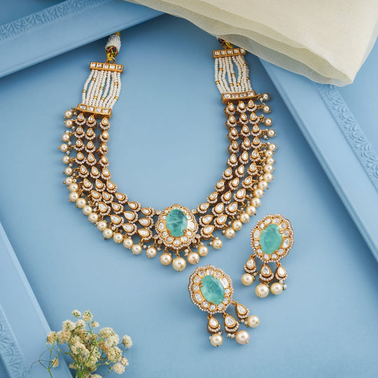 Kundan Necklace Kundan Necklace 199286