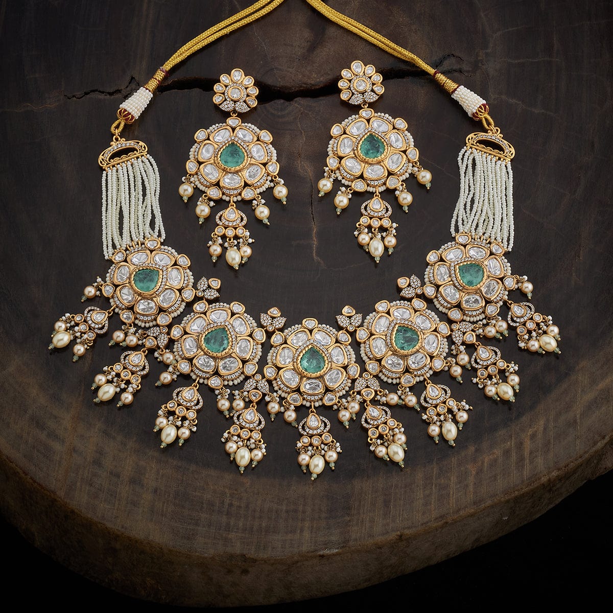 Kundan Necklace Kundan Necklace 163990