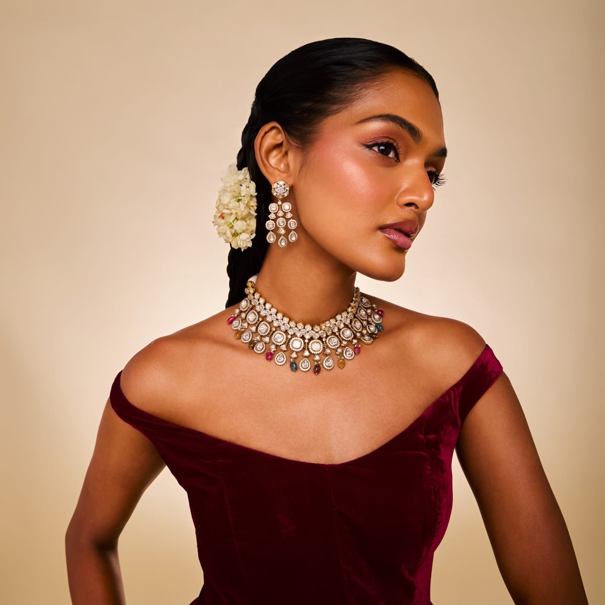 Kundan Necklace Kundan Necklace 202691