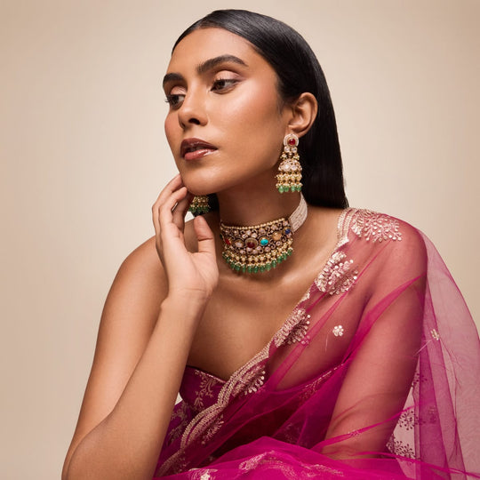 Kundan Necklace Kundan Necklace 197675