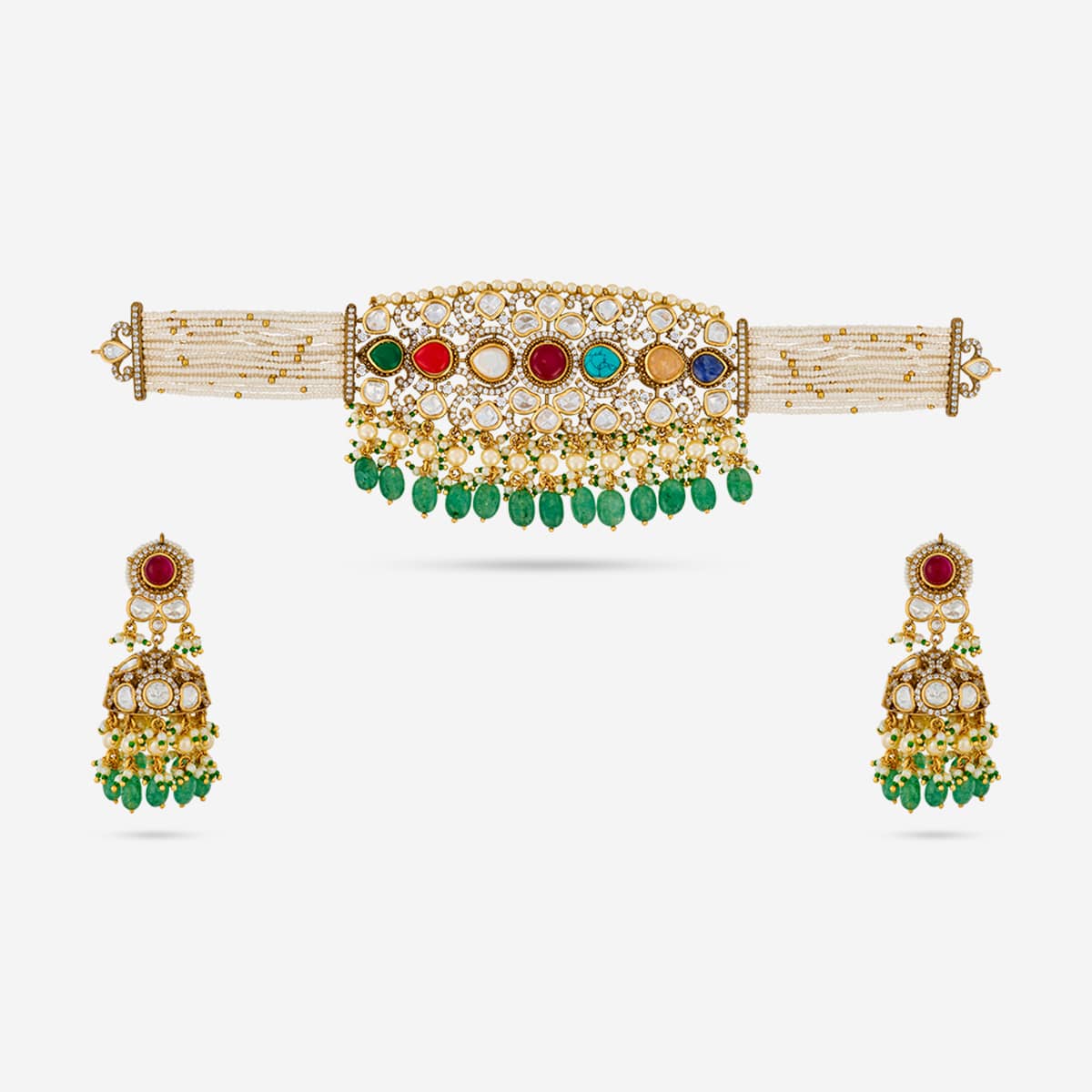 Kundan Necklace Kundan Necklace 197675