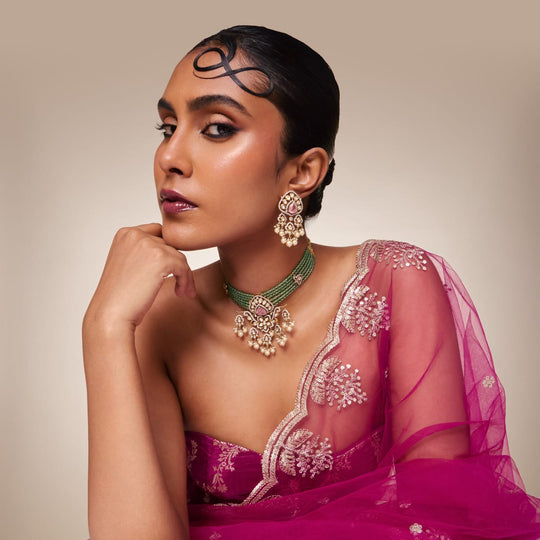 Kundan Necklace Kundan Necklace 199646