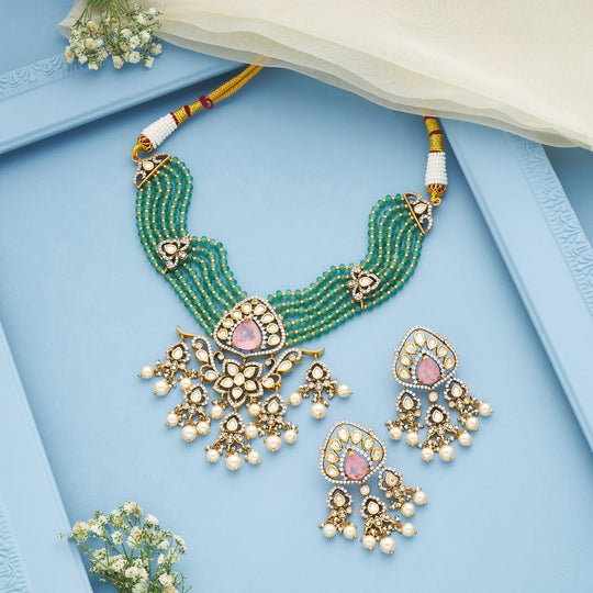 Kundan Necklace Kundan Necklace 199646
